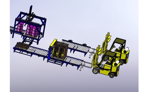 200升油桶灌裝碼垛（duǒ）機